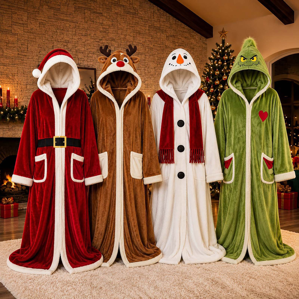The Cozy Reindeer Robe