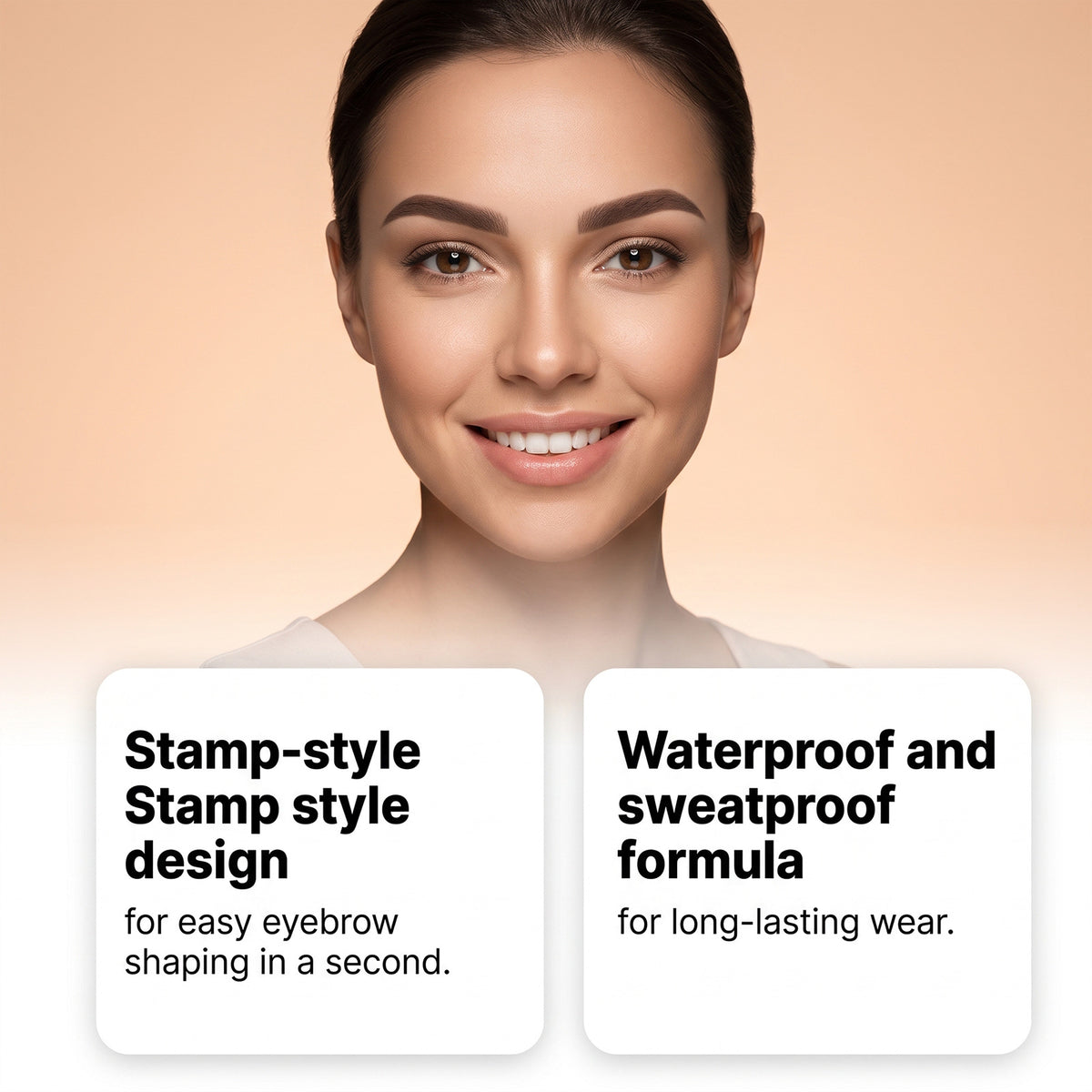 Waterproof Stamp Eyebrow Powder Set