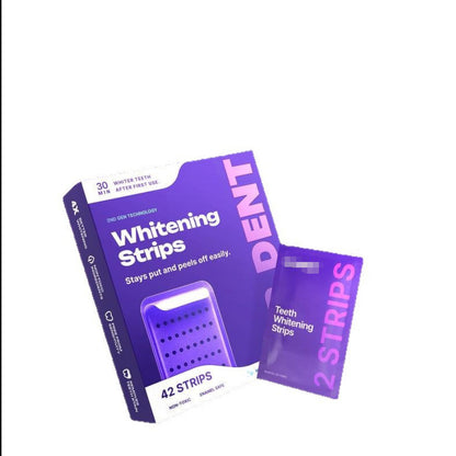 Tiras blanqueadoras moradas