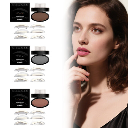 Waterproof Stamp Eyebrow Powder Set
