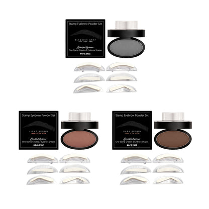Waterproof Stamp Eyebrow Powder Set