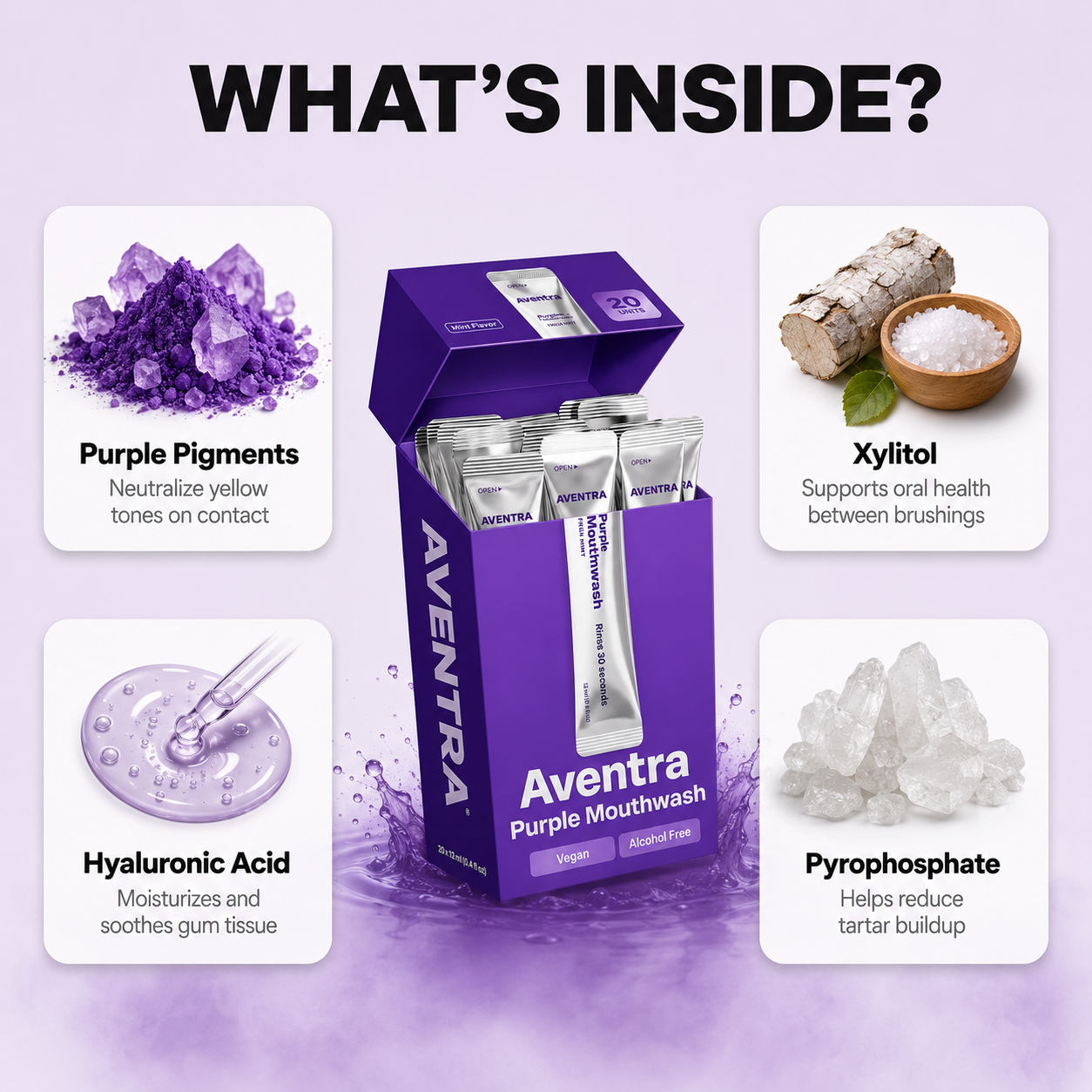Aventra Purple Rinse