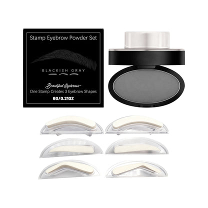 Waterproof Stamp Eyebrow Powder Set