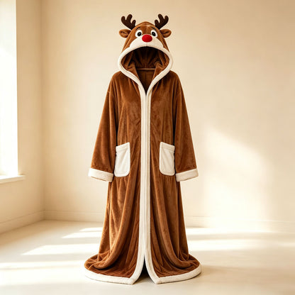 The Cozy Reindeer Robe